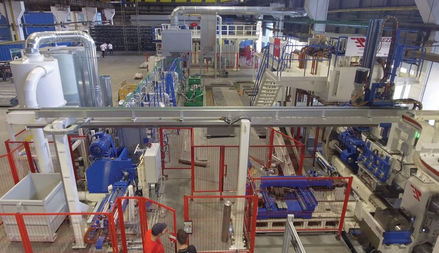 Vimetco Extrusion, filială a Alro, a finalizat instalarea unei noi prese de extrudare ca urmare a unei investiţii de aproximativ 10 milioane euro