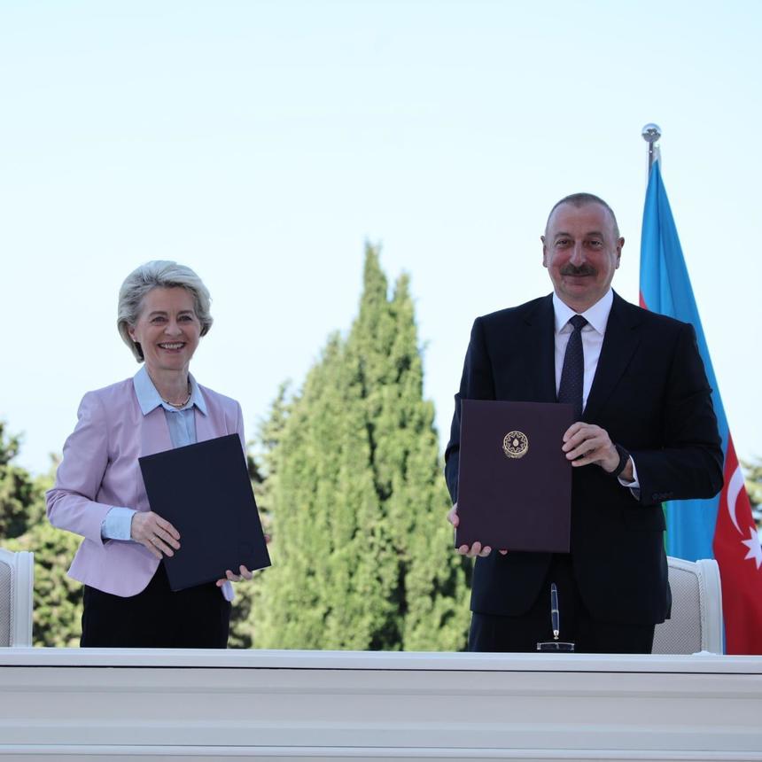 UE şi Azerbaidjan îşi consolidează relaţiile bilaterale, inclusiv cooperarea în domeniul energiei, prin semnarea unui memorandum