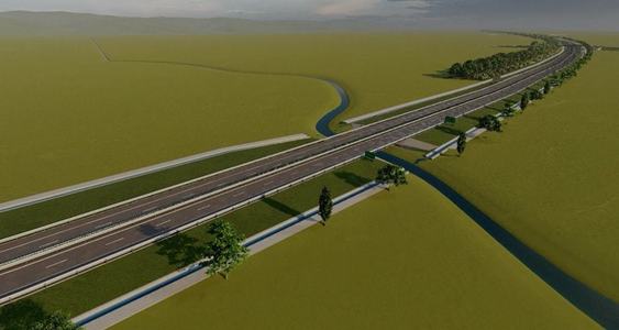 Ministrul Transporturilor anunţă că a fost emis ordinul de începere a lucrărilor pe primii 28 de kilometri din A 7 - Secţiunea din Muntenia 

