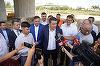 Grindeanu: Dacă va menţine constructorul ritmul de lucru, sunt şanse mari ca Pasajul de la Drajna, de 2,74 km, să fie deschis mai devreme decât prevede contractul şi anume iunie 2023