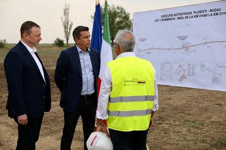 Grindeanu: Un nou pas important pentru construirea Autostrăzii Moldova (A7). Constructorul a pregătit deja amplasamentul organizării de şantier şi a marcat traseul acestui lot de autostradă