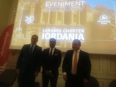 Christian Tour lansează un charter spre Iordania, din octombrie. O vacanţă de şapte nopţi costă de la 755 de euro de persoană. Aproximativ 2 milioane de turişti din toată lumea au vizitat Iordania în acest an