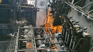 Proprietarul COS Târgovişte estimează un preţ al oţelului beton la producător între 900-940 de euro pe tonă