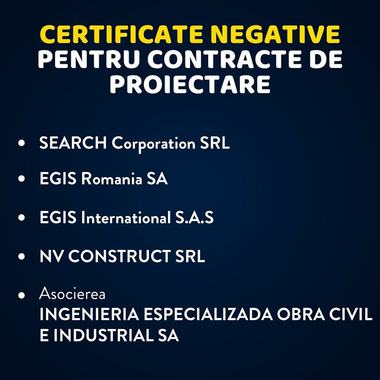 Grindeanu: O nouă serie de certificate negative intermediare pentru antreprenori, emisă de CNAIR. Antreprenorii care au primit astfel de certificate au posibilitatea să recupereze întârzierile şi să evite emiterea unui nou document constatator negativ