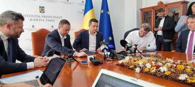 Timişoara: A fost semnat contractul pentru tronsonul lipsă din autostrada A1, între localităţile Margina şi Holdea / Cei 9,13 kilometri de autostradă vor fi realizaţi în 45 de luni