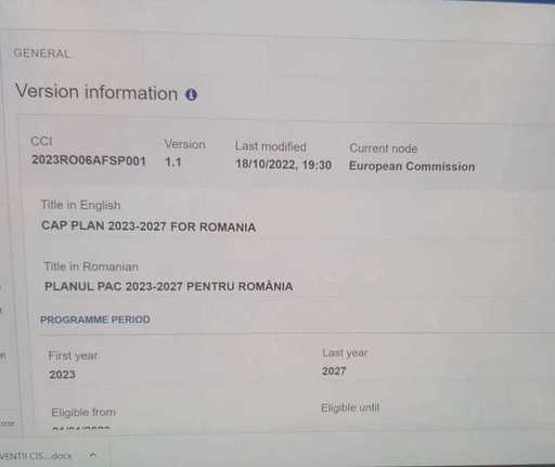 Planul Naţional Strategic al României a fost retrimis la Comisia Europeană. Ministrul Agriculturii: România beneficiază de 15,8 miliarde de euro pentru perioada 2023-2027