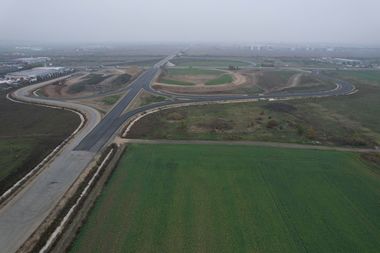 Centura ocolitoare de sud a municipiului Timişoara, realizată în proporţie de 58 la sută / DRDP: Ritmul a fost în continuare scăzut, mobilizarea insuficientă