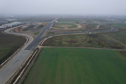Centura ocolitoare de sud a municipiului Timişoara, realizată în proporţie de 58 la sută / DRDP: Ritmul a fost în continuare scăzut, mobilizarea insuficientă
