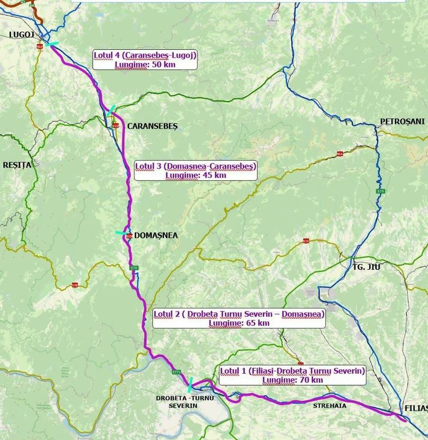 Grindeanu: Trei sectoare ale viitorului Drum de mare viteză Filiaşi-Lugoj au câştigător desemnat. O asociere de proiectanţi români şi italieni au câştigat contractele pentru elaborarea studiilor de fezabilitate