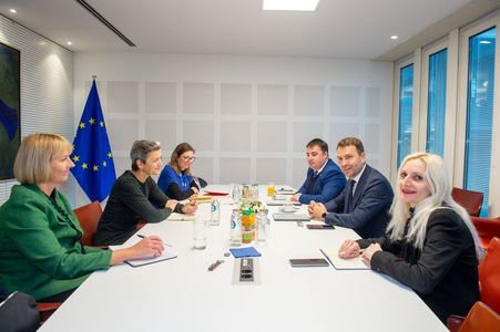 Cătălin Drulă a discutat cu prim-vicepreşedintele Comisiei Europene  Margrethe Verstager despre stadiul implementării PNRR