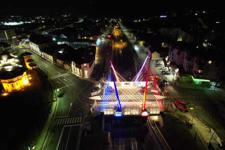 Podul Minciunilor din Blaj, refăcut din temelii, va fi redat circulaţiei pe 1 decembrie 
