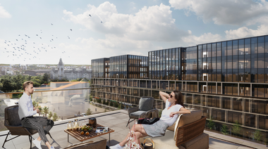 Clădire cu 45 de apartamente construită de compania IULIUS la Iaşi, în apropierea Palatului Culturii. Imobilul va avea şapte etaje, iar preţul pe metru pătrat util porneşte de la 3.000 de euro

