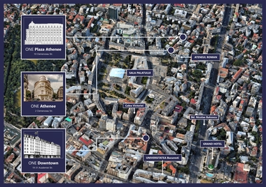 One United Properties achiziţionează o clădire abandonată de lângă Ateneul Român, care va deveni un hotel lifestyle de 5 stele, One Plaza Athénée. Tranzacţia se ridică la 13,5 milioane de euro