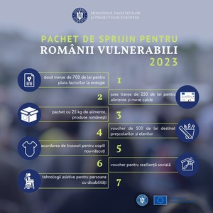 Măsurile speciale de care vor beneficia persoanele vulnerabile în 2023 / Marcel Boloş: Sunt români care vor primi sprijin în valoare de peste 10.000 lei