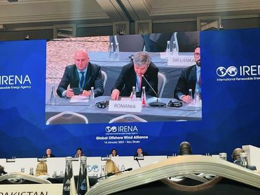Virgil Popescu: Am solicitat ca ţara noastră să fie admisă ca membru în Global Offshore Wind Alliance, care are ca obiectiv accelerarea implementării energiei eoliene offshore