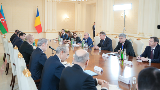 Popescu, la întâlnirea cu preşedintele Republicii Azerbaidjan: Cooperarea regională şi diversificarea surselor şi a rutelor de transport sunt principii cheie care stau la baza cooperării dintre cele două state