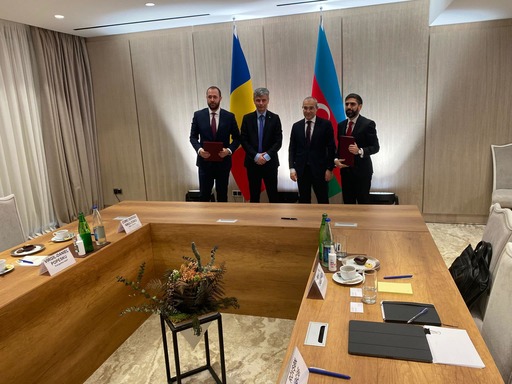 Virgil Popescu, la ceremonia de semnare a unui nou contract individual pentru livrarea de gaze naturale azere în România: Cooperarea dintre România şi Azerbaijan în domeniul energiei cuprinde mai multe paliere, gaz, GNL şi energie verde