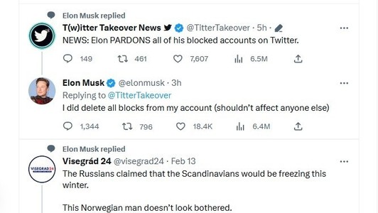 Newsfeed-ul Twitter este acaparat de postări ale lui Elon Musk