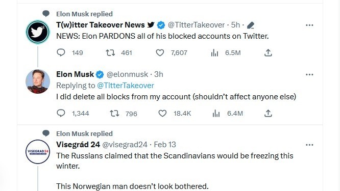 Newsfeed-ul Twitter este acaparat de postări ale lui Elon Musk