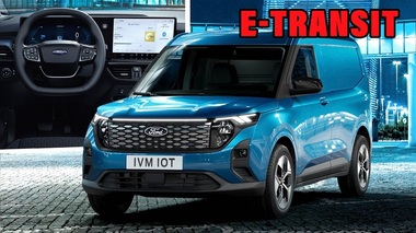 Ford Motor a prezentat joi un nou model van electric Courier, care va fi produs în România, menit să atragă firmele din Europa