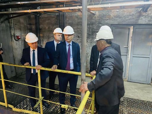 Virgil Popescu, vizită în judeţul Gorj, la CE Turceni şi CE Rovinari, pentru a vedea stadiul lucrărilor de modernizare
