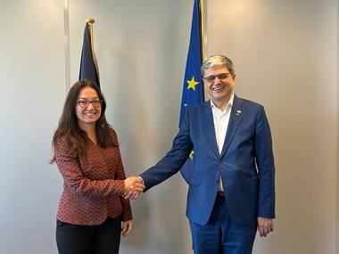Marcel Boloş, aflat în vizită oficială la Bruxelles, anunţă un proiect pilot în irigaţii care să includă panouri solare flotante şi investiţii în echipamentele de pompare
