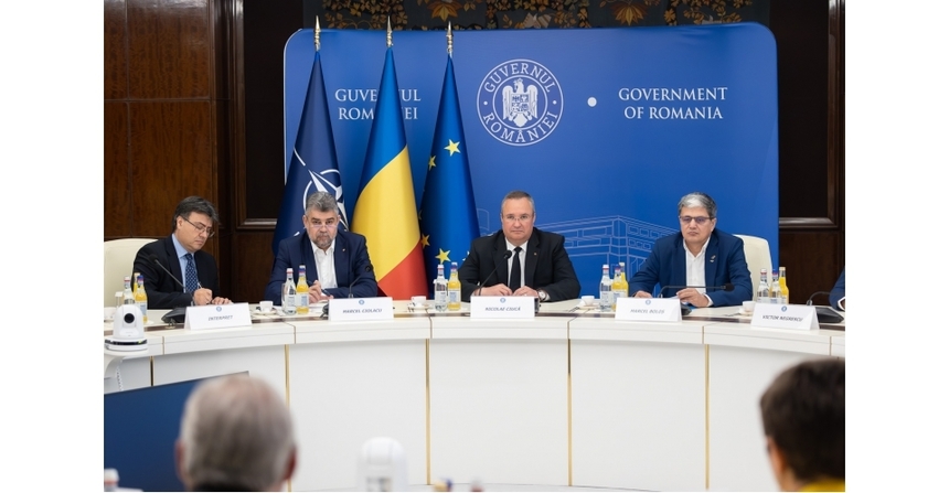 Premierul Nicolae Ciucă a discutat cu Johannes Hahn, comisarul european pentru buget şi administraţie, despre reviziunea Cadrului Financiar Multianual al UE 2021-2027