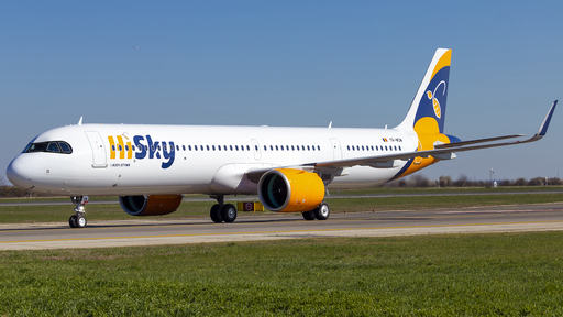 Compania aeriană HiSky anunţă că în luna aprilie a transportat 107.000 de pasageri, de 2,7 ori mai mult decât în aprilie 2022