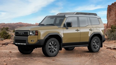 Toyota a dezvăluit miercuri prima versiune hibridă a vehiculului Land Cruiser