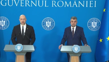 Ciolacu, la întâlnirea cu omologul ucrainean: Am stabilit împreună o ţintă ambiţioasă - dublarea volumului tranzitului de cereale prin România, de la 2 milioane tone pe lună acum, la 4 milioane tone pe lună