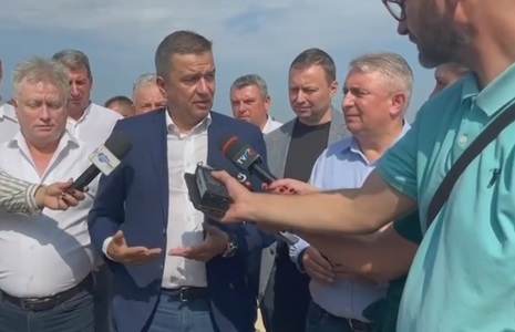 Ministrul Transporturilor Sorin Grindeanu: Termenul realist pentru finalizarea variantei ocolitoare Zalău este undeva la jumătatea anului viitor 