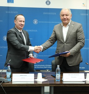 Ministrul Investiţiilor şi Proiectelor Europene, Adrian Câciu, a semnat un contract de finanţare în valoare de 47,5 milioane lei pentru susţinerea colectării selective a deşeurilor în judeţul Bistriţa-Năsăud