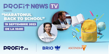 PROFIT NEWS TV Maratonul Back to School - Meditaţiile private, creşterile de preţuri after school, programele de orientare profesională pentru elevi, de educaţie antreprenorială şi financiară