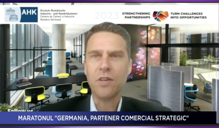PROFIT NEWS TV - Maratonul Afacerilor Germane în România - Sebastian Metz, preşedinte AHK: Avem nevoie de mult mai multă atenţie politică şi de o schimbare a mentalităţii