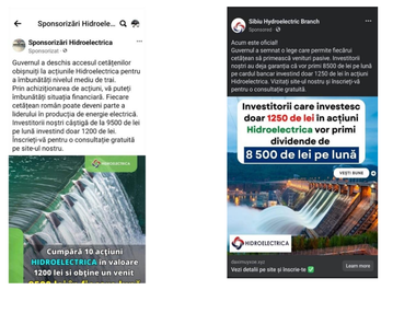 Reprezentanţii Hidroelectrica atrag atenţia asupra unor noi tentative de fraude online