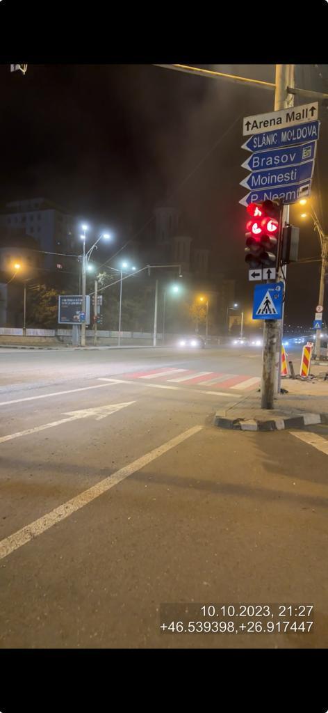 Control al Gărzii de Mediu, după ce a fost semnalată prezenţa prafului pe şantierul unor străzi din Bacău / Firma care realizează lucrarea, obligată să ia măsuri - FOTO