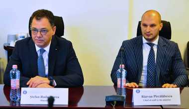 Ministrul Economiei a prezentat reprezentanţilor OCDE concluziile misiunii comune de evaluare a Comitetului pentru oţel şi a Grupului de lucru pentru construcţii navale