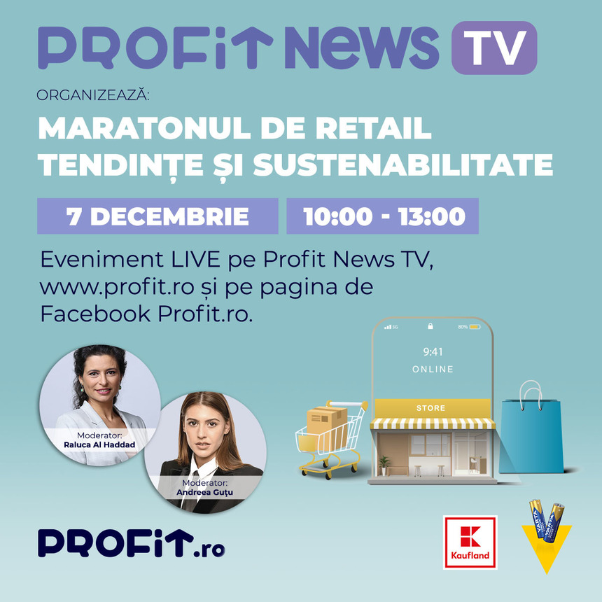 PROFIT NEWS TV organizează Maratonul de Retail