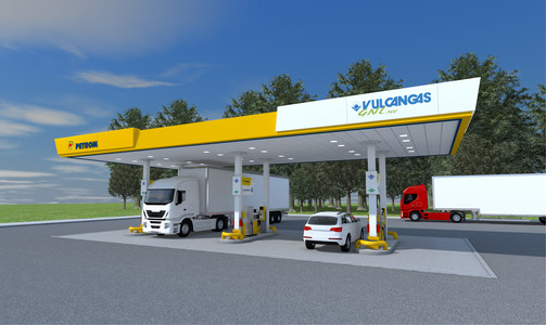 OMV Petrom a încheiat un parteneriat cu Vulcangas România pentru deschiderea primei staţii de alimentare cu gaz natural lichefiat (GNL) şi comprimat (GNC) in reţeaua Petrom. Benzinăria va fi operaţională în anul 2025