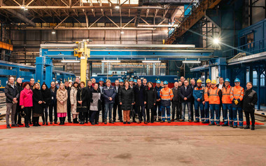 Şantierul Naval Damen Galaţi inaugurează o nouă linie robotizată pentru fabricarea micro-panourilor 