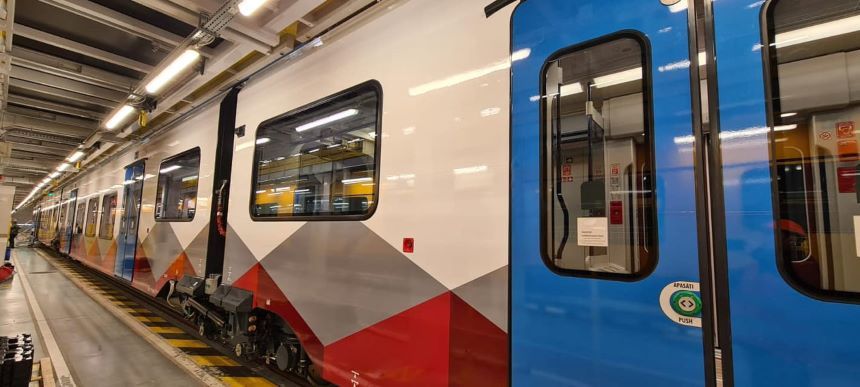 Primul tren produs de către Alstom în Polonia pentru a fi livrat României ajunge sâmbătă seară la Curtici - FOTO
