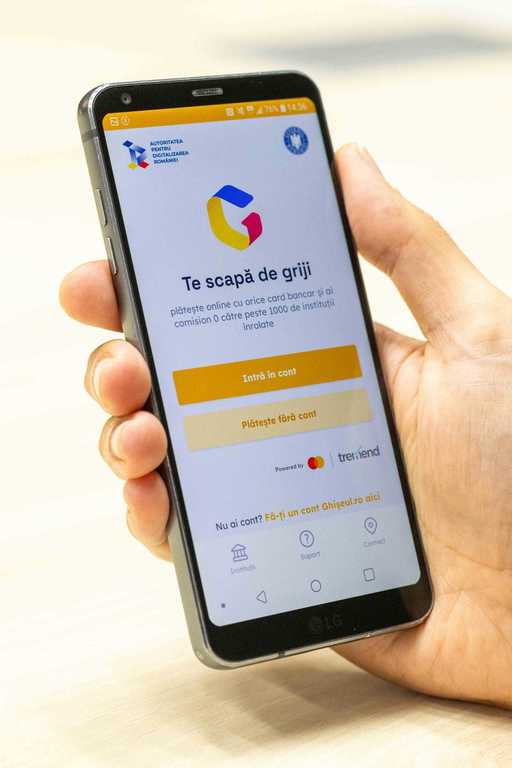 Autoritatea pentru Digitalizarea României anunţă că impozitele şi taxele pot fi plătite şi prin ghişeul.ro / Aplicaţia are peste 1.400 de instituţii înrolate şi se pot face peste 400 de tipuri de plăţi



