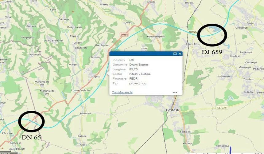 Directorul CNAIR anunţă câştigătorul contractului pentru elaborarea Studiului de Fezabilitate necesar construirii celor două noduri rutiere de descărcare de pe Drumul Expres Craiova - Piteşti pe DN65 /  Contractul este de peste 1,25 milioane de lei
