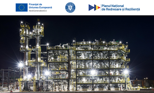 OMV Petrom semnează două contracte de 50 milioane de euro cu finanţare prin PNRR pentru construirea a două capacităţi de producţie de hidrogen verde cu o capacitate totală de 55 MW la rafinăria Petrobrazi. Valoarea investiţiei totale este de circa 140 mil