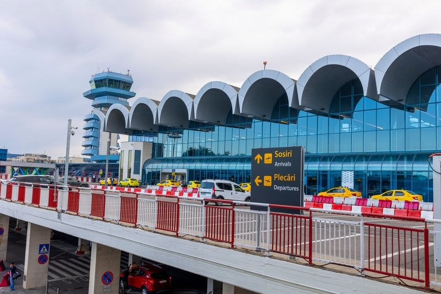 UPDATE - Capacitate redusă de procesare a călătorilor la Aeroportul Henri Coandă Bucureşti, pentru implementarea fluxurilor Schengen / non- Schengen