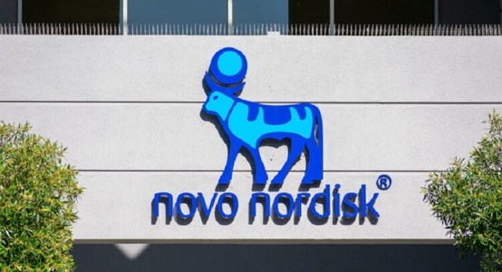 Acţiunile Novo Nordisk au urcat cu 8% joi, la un nou maxim, după rezultate pozitive ale unui studiu clinic pentru un nou medicament pentru slăbit
