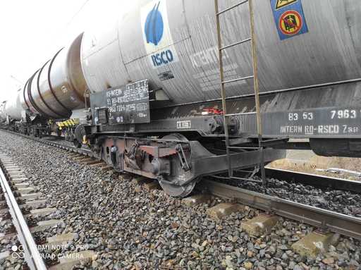 CFR: Vagon de marfă deraiat între staţiile Zoiţa şi Râmnicu Sărat, fără blocarea traficului feroviar


