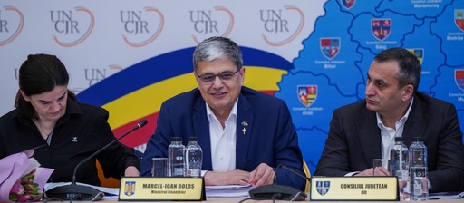 Marcel Boloş, discuţie cu reprezentanţii Consiliilor Judeţene pe tema finanţării autorităţilor locale şi a proiectelor derulate cu fonduri europene / Ministrul Finanţelor afirmă că anul 2024 aduce cea mai mare pondere a investiţiilor în PIB de până acum