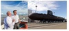Preşedinţii Franţei şi Braziliei au lansat miercuri un submarin construit în ţara sud-americană cu tehnologie franceză