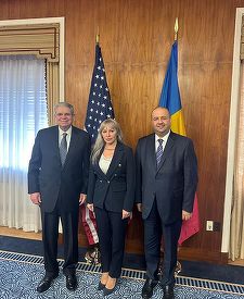 Preşedintele Curţii de Conturi Mihai Busuioc s-a întâlnit la Washington cu preşedintele Instituţiei Supreme de Audit a SUA - FOTO